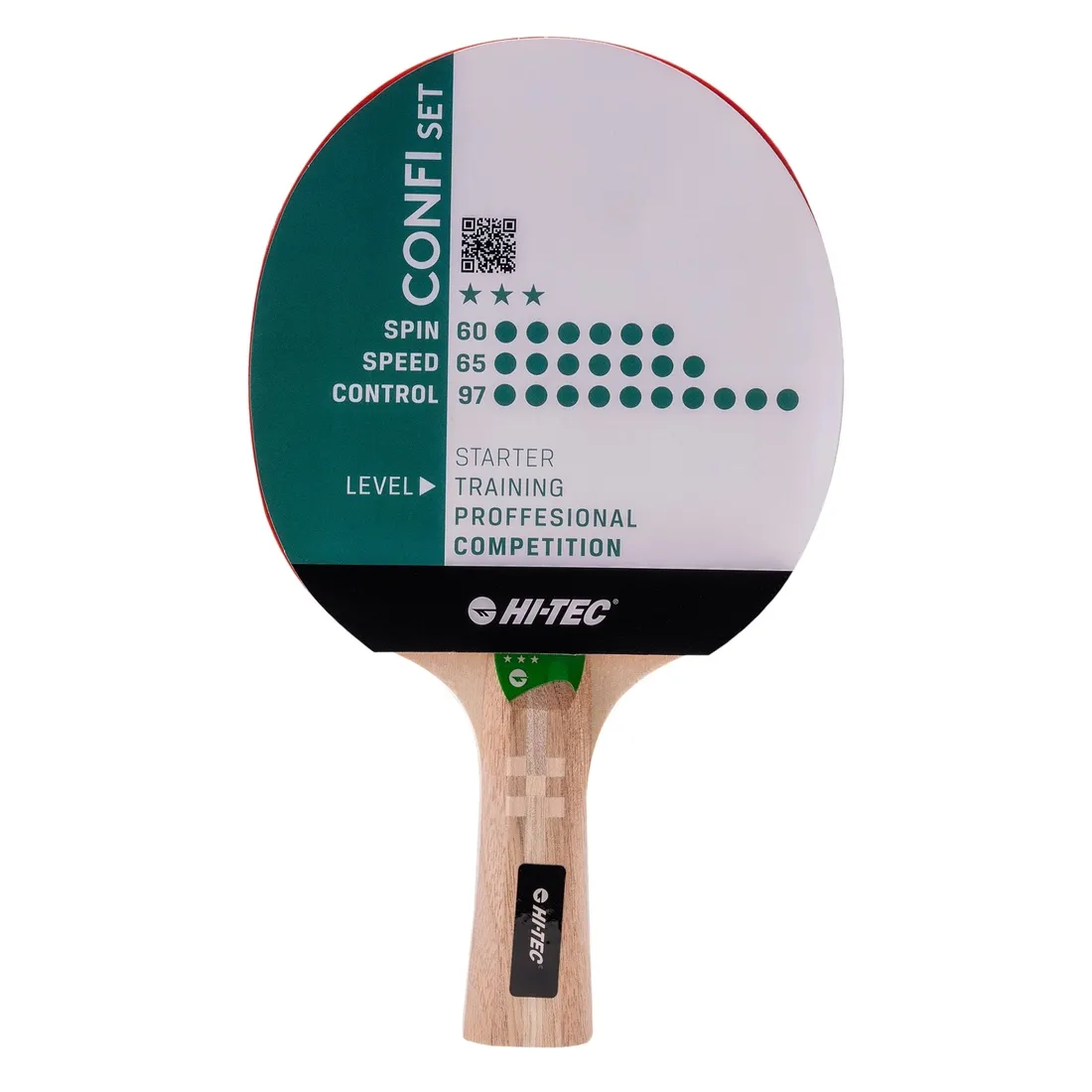 hi-tec-zestaw-rakiet-do-tenisa-stolowego-ergonomiczny-uchwyt-kontrola-88-stan-nowy