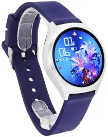 hagen-smartwatch-hb47-srebrny-srebrna-siatka-pasek-silikon-szary-i-granatowy