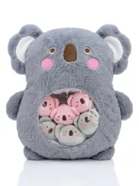 interaktywna-maskotka-koala-45cm-2w1-zestaw-mini-przytulanek