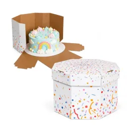 pudelko-kartonowe-na-tort-i-ciasto-27-cm-biale-wzor-konfetti-urodzinowy