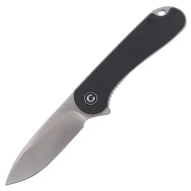 noz-civivi-elementum-flipper-black-g10-satin-fini