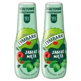 2x-syrop-tymbark-jablko-mieta-500-ml-koncentrat-do-saturatora-wody-do-10l