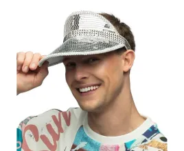 czapa-z-daszkiem-sun-visor-disco-srebrna-uniwersalna