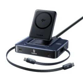 stacja-ladujaca-bezprzewodowa-6w1-ze-zwijanymi-kablami-usb-c-245w-czarna
