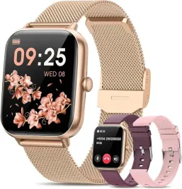 smartwatch-damski-bezowy-tryb-sportowy-multi-funkcje