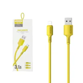 kabel-usb-iphone-3a-somostel-zolty-3100mah-quick-charger-1-2m-sms-bp06-maca