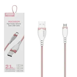 kabel-usb-micro-2-1a-somostel-rozowy-2100mah-quick-charger-1-2m-powerline-s