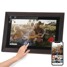 cyfrowa-ramka-krugerandmatz-na-zdjecia-frameo-wi-fi-101-oror-drewniana-ramka