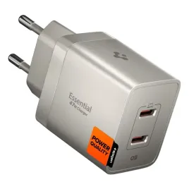 ladowarka-sieciowa-spigen-essential-gan-2-porty-usb-c-47w-tytanowa