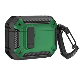etui-pancerne-na-sluchawki-airpods-4-z-karabinczykiem-zielone