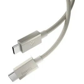 kabel-spigen-essential-eb6015cc-2x-usb-c-60w-150cm-tytanowy