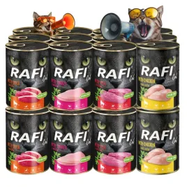 mokra-karma-dla-kota-rafi-cat-mix-4-smakow-24x400-g