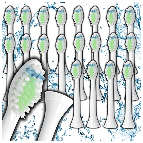 20X KOŃCÓWKI PHILIPS HX6064 SONICARE DIAMOND CLEAN DO SZCZOTECZKI SONICZNEJ