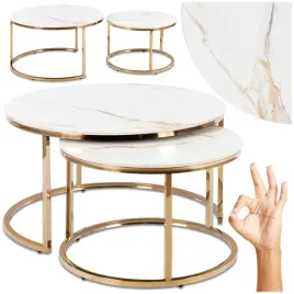 stolik-kawowy-okragly-zestaw-2w1-lawa-glamour-marmur-bialy-zloty-milano