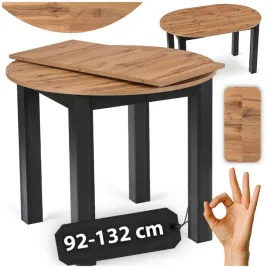 stol-rozkladany-okragly-kuchenny-do-jadalni-salon-craft-harry-92-132-cm