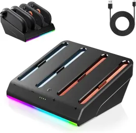 stacja-do-ladowania-joy-con-4-stanowiska-rgb-do-nintendo-switch-2-czarna