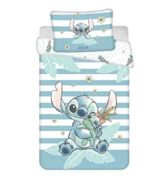 posciel-bawelniana-100x135-lilo-and-stitch-tropical-hugs-niebieska