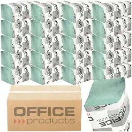 reczniki-papierowe-skladane-zz-zielone-office-products-4000-listkow-20-bind