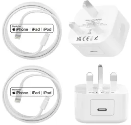 ladowarka-lightning-usb-c-do-apple-biala-kabel-i-wtyczka-uk-2-sztuki