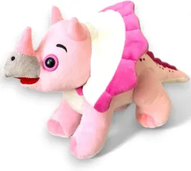 maskotka-przytulanka-zabawka-pluszowa-dla-dzieci-triceratops-rozowy-26-cm