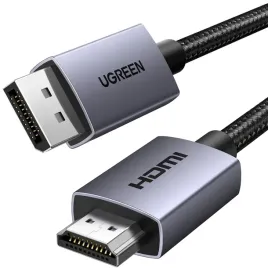 ugreen-displayport-do-hdmi-19m-4k-30hz-hdr-nylonowy-pc-i-tv