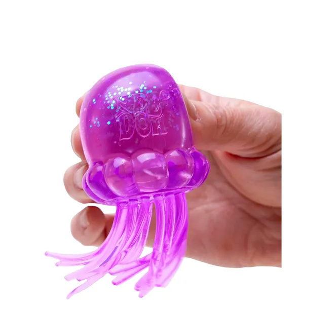 NeeDoh Jellyfish Gniotek Antystresowy Meduza PREMIUM JAKOŚĆ Fioletowa