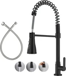 liweike-bateria-kuchenna-czarna-matowa-360-z-wyciagana-wylewka