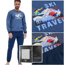 cornette-pizama-meska-dlugi-rekaw-niebieska-ski-bawelna-rozmiar-xxl