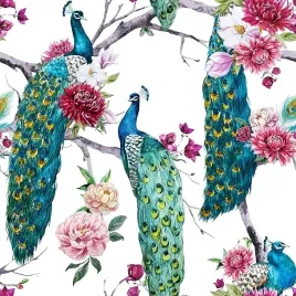 tapeta-samoprzylepna-paw-vintage-boho-kwiaty-45-cm-x-7-m-motyw-ptakow