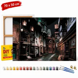 obraz-do-malowania-po-numerach-z-rama-pokatna-noca-harry-potter-70x50cm