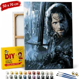 obraz-do-malowania-po-numerach-z-rama-aragorn-wladca-pierscieni-50x70-cm