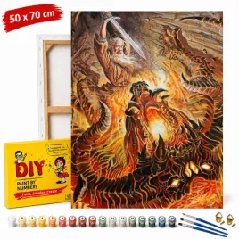obraz-do-malowania-po-numerach-z-rama-walka-z-balrogiem-50x70-cm