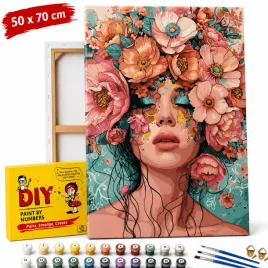 obraz-do-malowania-po-numerach-z-rama-kobieta-w-ogrodzie-kwiatow-50x70-cm