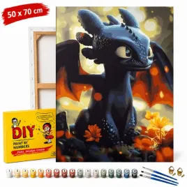 obraz-malowania-po-numerach-z-rama-szczerbatek-jak-wytresowac-smoka-50x70cm