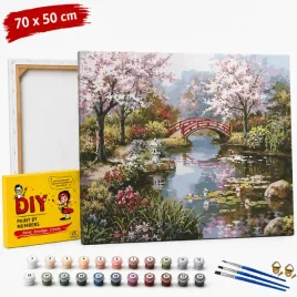 obraz-do-malowania-po-numerach-z-rama-park-wiosna-70x50-cm