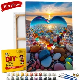 obraz-do-malowania-po-numerach-z-rama-szklane-serce-na-plazy-50x70-cm