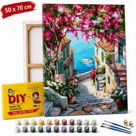 obraz-do-malowania-po-numerach-z-rama-schody-do-morza-50x70-cm