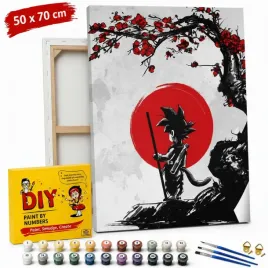 obraz-do-malowania-po-numerach-z-rama-goku-i-czerwony-ksiezyc-50x70-cm