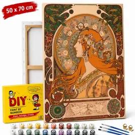 obraz-do-malowania-po-numerach-z-rama-zodiak-alfons-mucha-50x70-cm