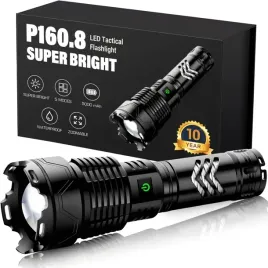 latarka-taktyczna-led-500000lm-xhp160-8-usb-ipx7-glarylight-czarna-mocna