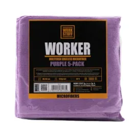 work-stuff-worker-purple-5-pack-40x40cm-320gsm-uniwersalna-mikrofibra