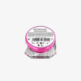 semilac-decor-gel-white-5-g