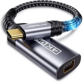 adapter-jsaux-usb-typ-c-mini-displayport-20-cm-szary-cv0033