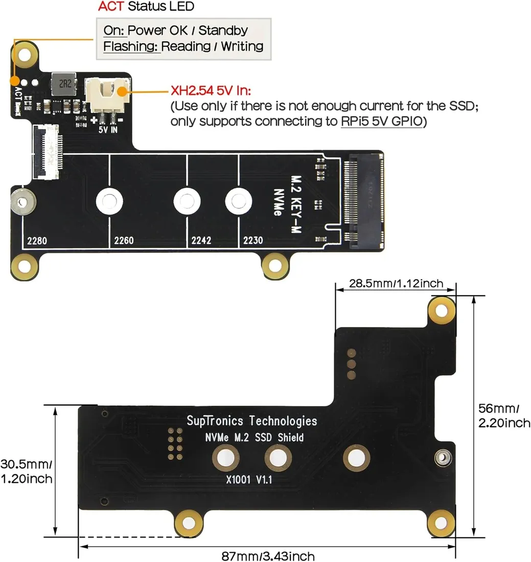 adapter-pcie-do-m-2-nvme-ssd-dla-raspberry-pi-5
