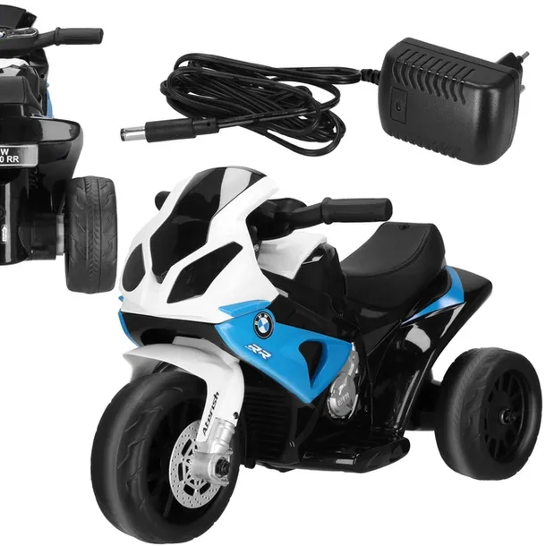 Motocykl dla dzieci elektryczny jeździk trójkołowy BMW motorek na akumulato