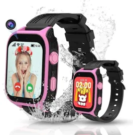 smartwatch-dla-dzieci-rozowo-czarny-4g-z-funkcjami-polaczeniagpsmuzyka