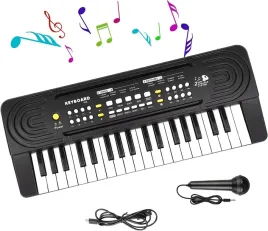 elektroniczny-keyboard-dla-dzieci-z-mikrofonem