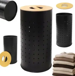 kosz-na-pranie-bielizne-40-litrow-czarny-stal-nierdzewna-solidny-duzy
