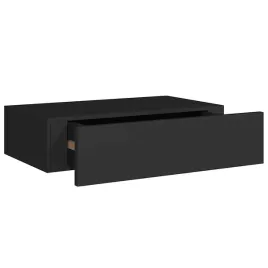 polka-scienna-z-szuflada-mdf-i-metal-czarna-40x235x10-cm