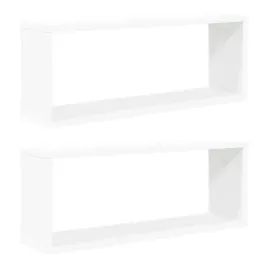 zestaw-2-bialych-polek-sciennych-drewnopochodne-60x15x23-cm